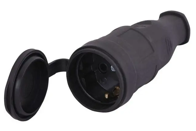 Силовой разъем на кабель Lezard 106-0400-0102 (2Р+РЕ) 1х16А 220-240V Силовой разъем на кабель Lezard 106-0400-0102 (2Р+РЕ) 1х16А 220-240V