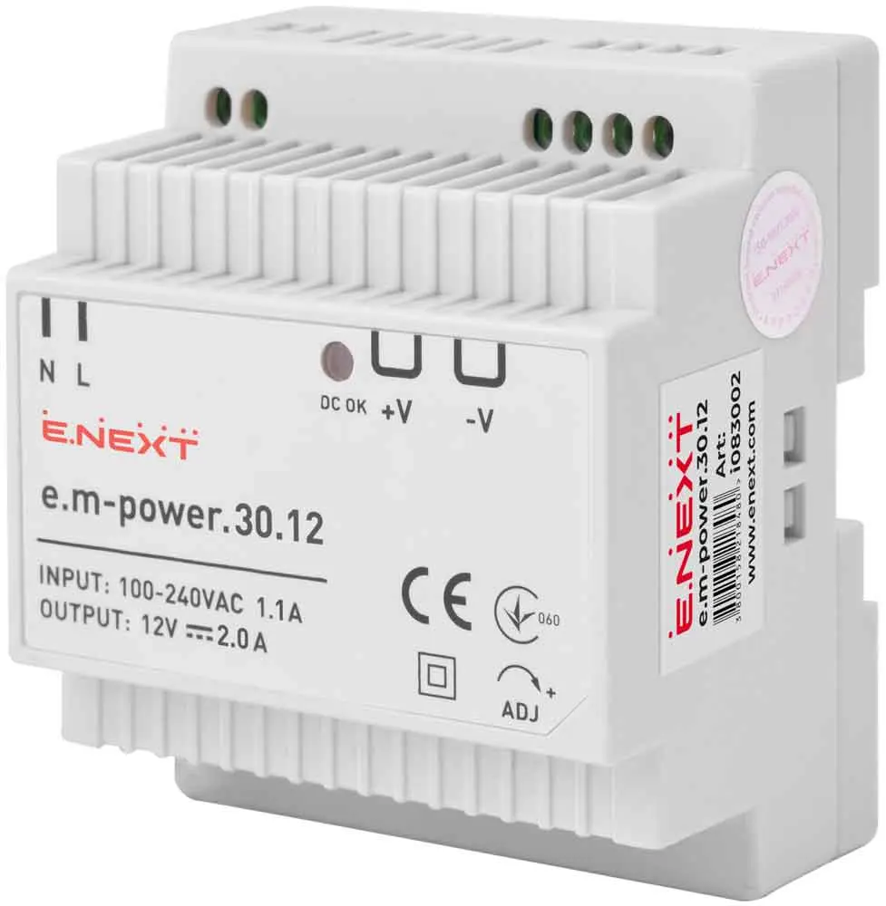 Источник питания e.m-power.30.12, E.Next