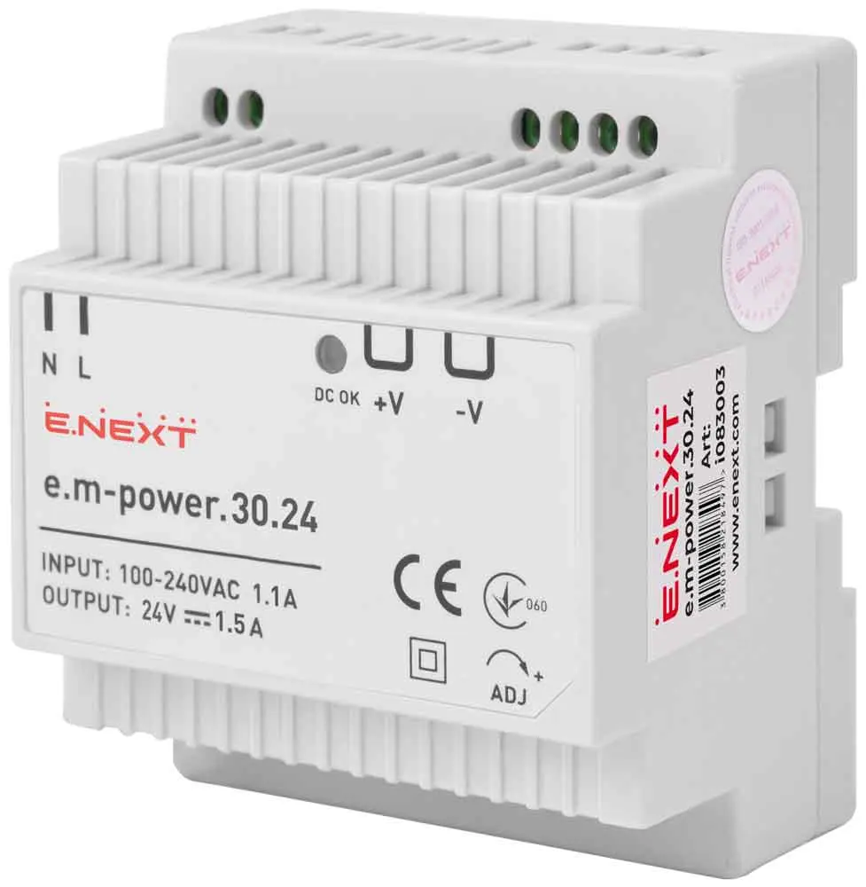 Источник питания e.m-power.30.24, E.Next