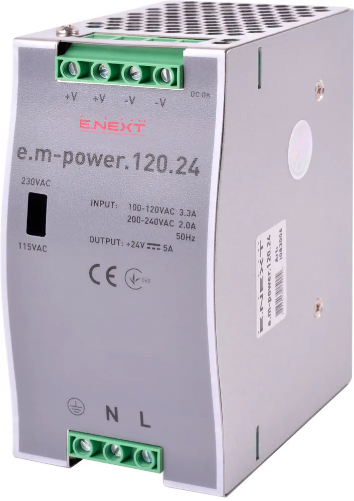 Источник питания e.m-power.120.24, E.Next