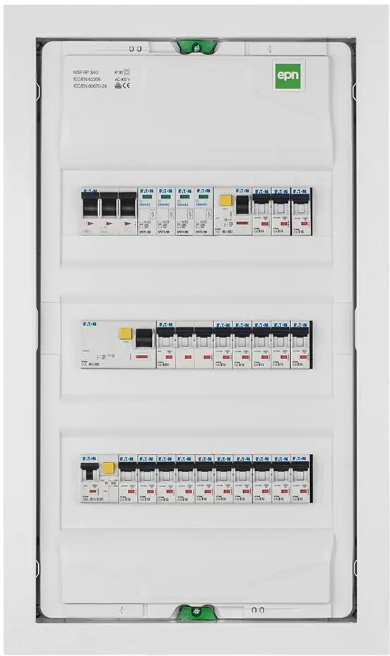 Распределительный щиток Elektro Plast 2003-00-MSF-U-42-IP30 - фото №3 Распределительный щиток Elektro Plast 2003-00-MSF-U-42-IP30 - фото №3