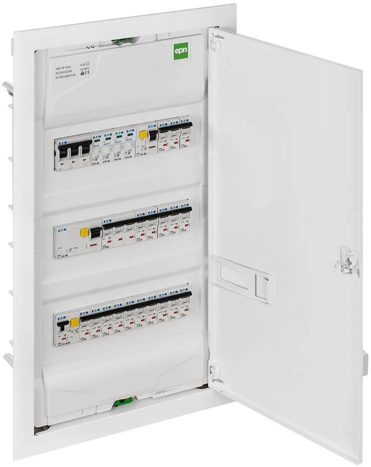 Распределительный щиток Elektro Plast 2003-00-MSF-U-42-IP30 - фото №4 Распределительный щиток Elektro Plast 2003-00-MSF-U-42-IP30 - фото №4
