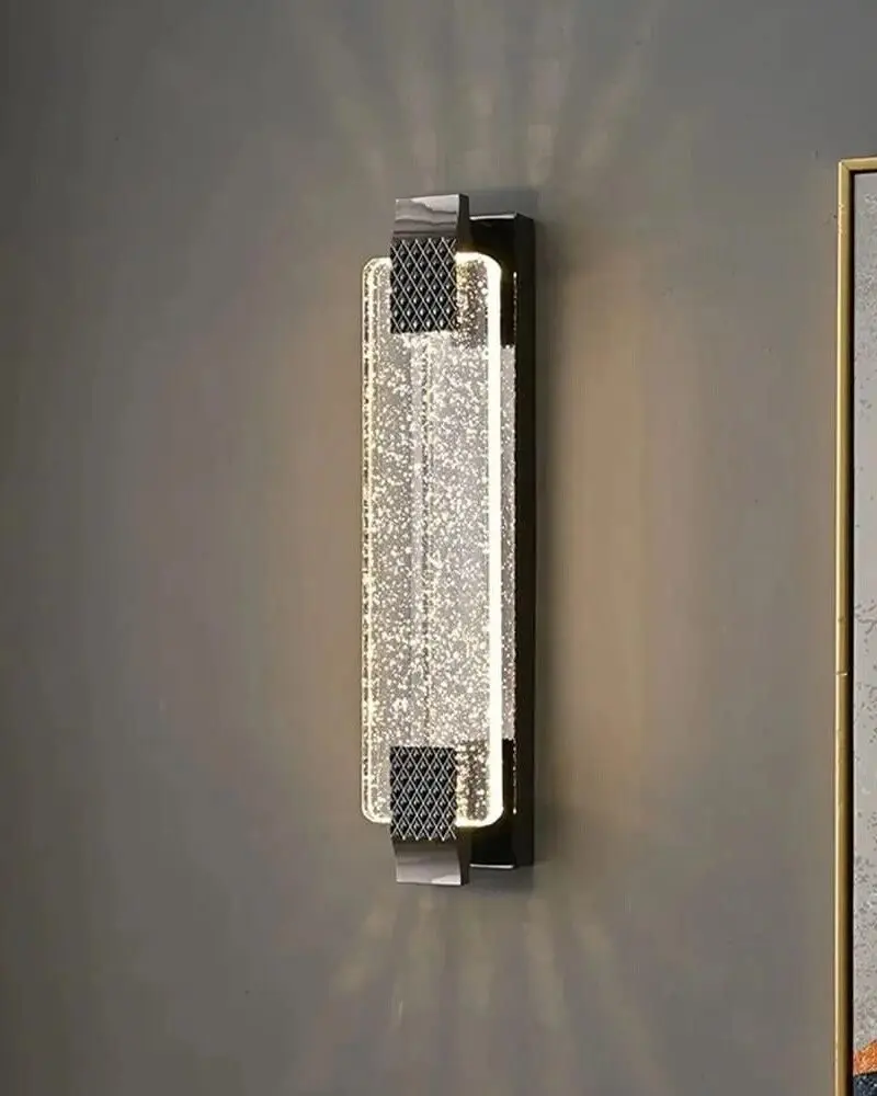 Бра, настінний світильник Line.F WB35/400 BK LED 1x6W 4000K IP20 чорний - фото №1