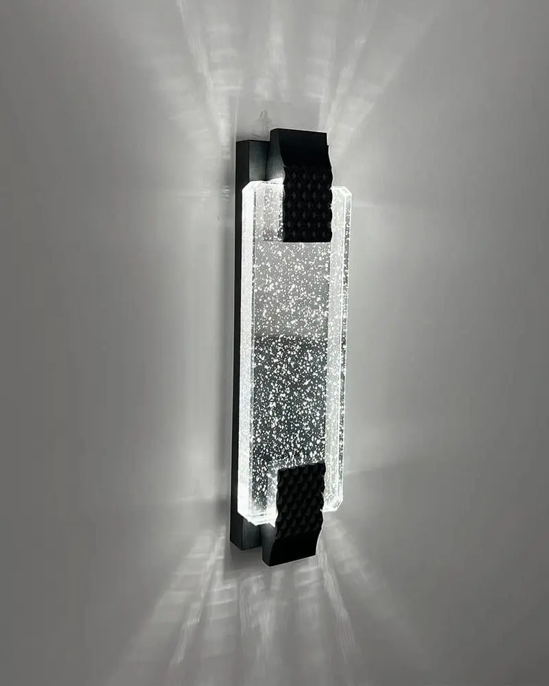 Бра, настінний світильник Line.F WB35/400 BK LED 1x6W 4000K IP20 чорний - фото №2
