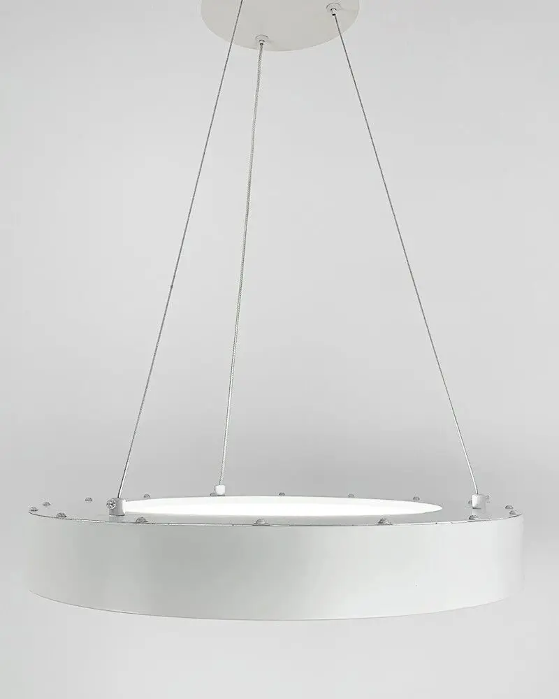 Підвісний світильник, люстра Line.F 1901R-460 P WT LED 1x55W 3000K/4500K/6000K IP20 білий - фото №3