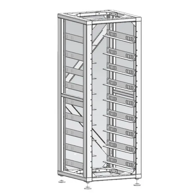 Стандартная стойка 19 дюймов, (12 шт.) 3u-lrack deye - фото №1 Стандартная стойка 19 дюймов, (12 шт.) 3u-lrack deye - фото №1