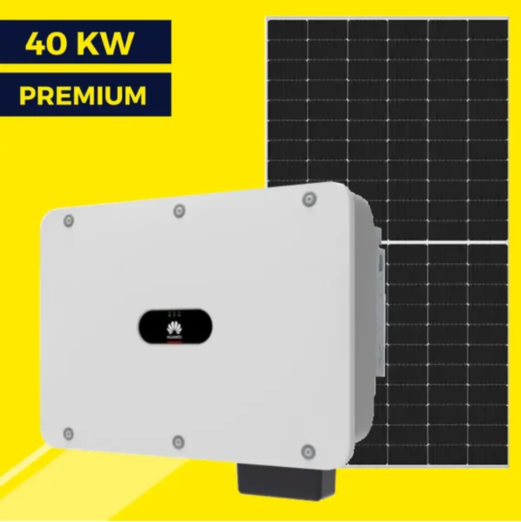 Мережа сонячна станція на 50 кВт Premium | Huawei 50 kw | Risen 550W Мережа сонячна станція на 50 кВт Premium | Huawei 50 kw | Risen 550W