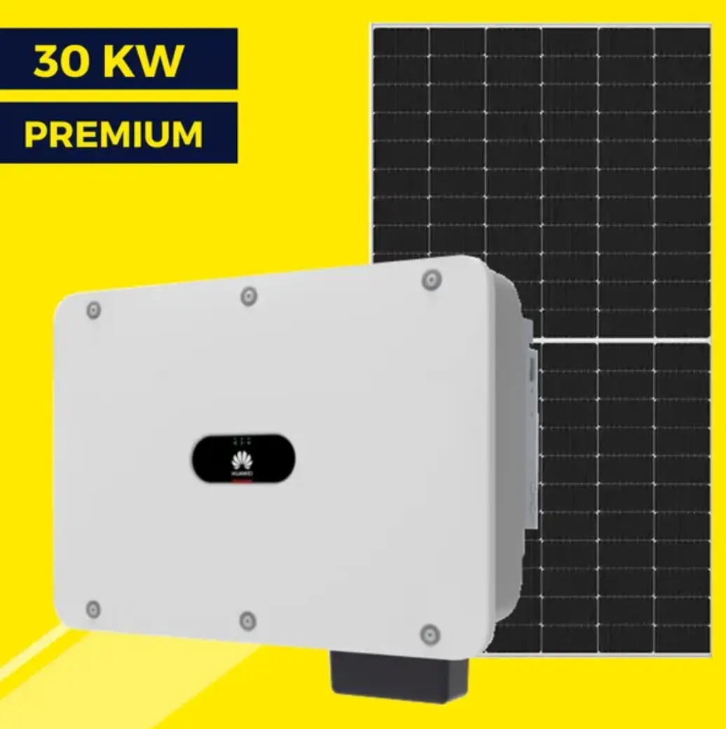 Мережа сонячна станція на 30 кВт Premium | Huawei 30 kw | Risen 540W Мережа сонячна станція на 30 кВт Premium | Huawei 30 kw | Risen 540W