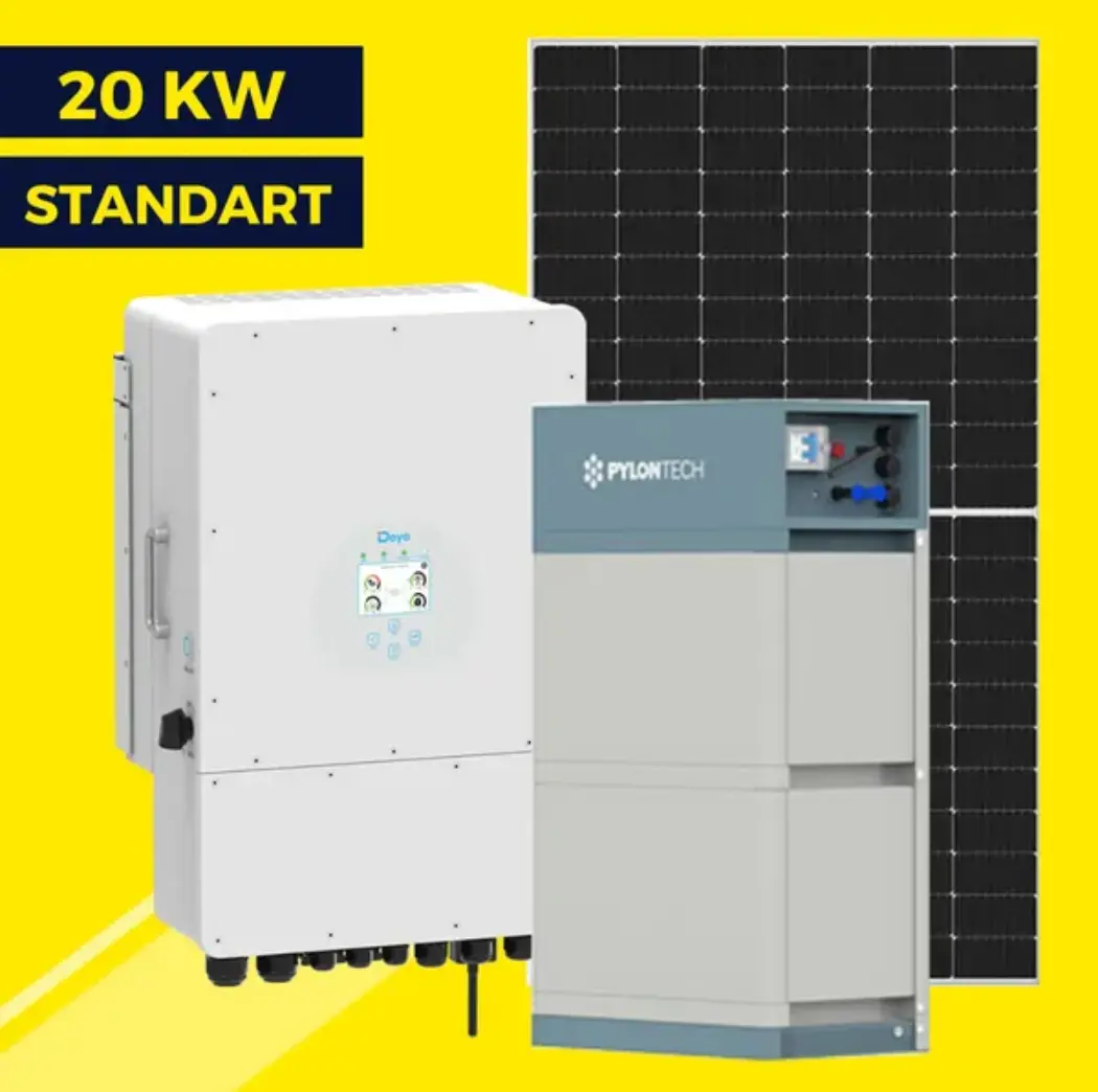 Гибридная солнечная станция на 20 кВт Standart | Deye 20 kw | Ulica 550W