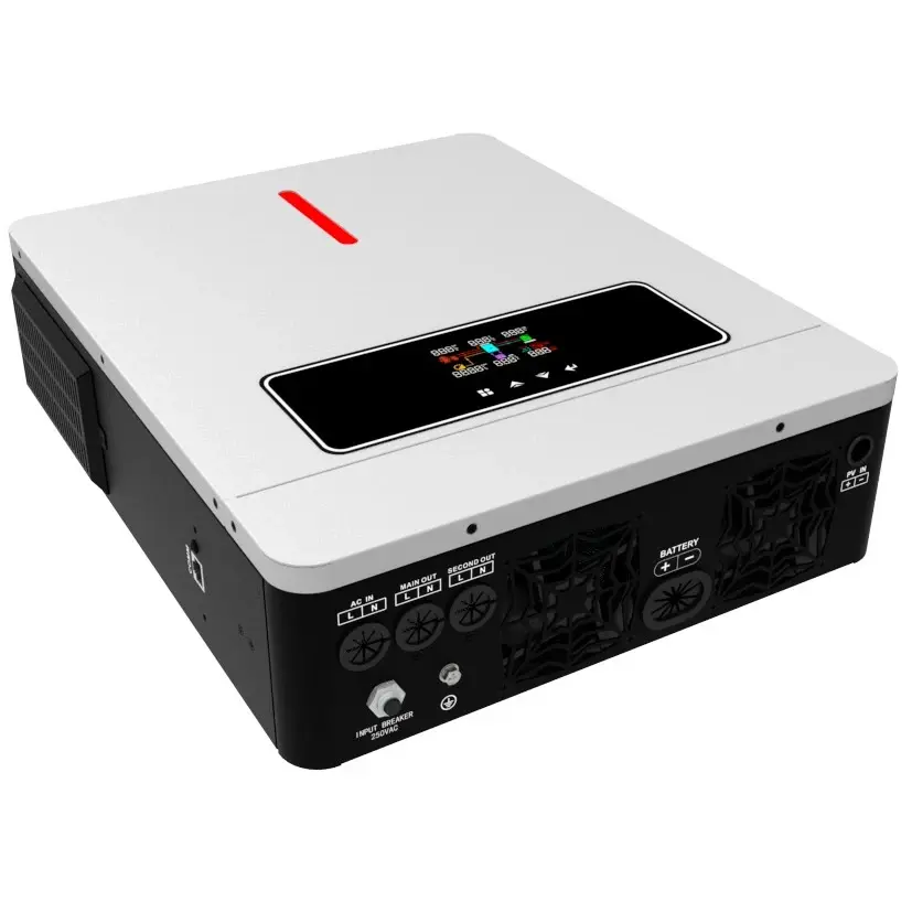 Гібридний інвертор Daxtromn AGH-4.2KW, 24 В, 120 А, 4200 Вт (безперебійник, UPS, ДБЖ) - фото №1