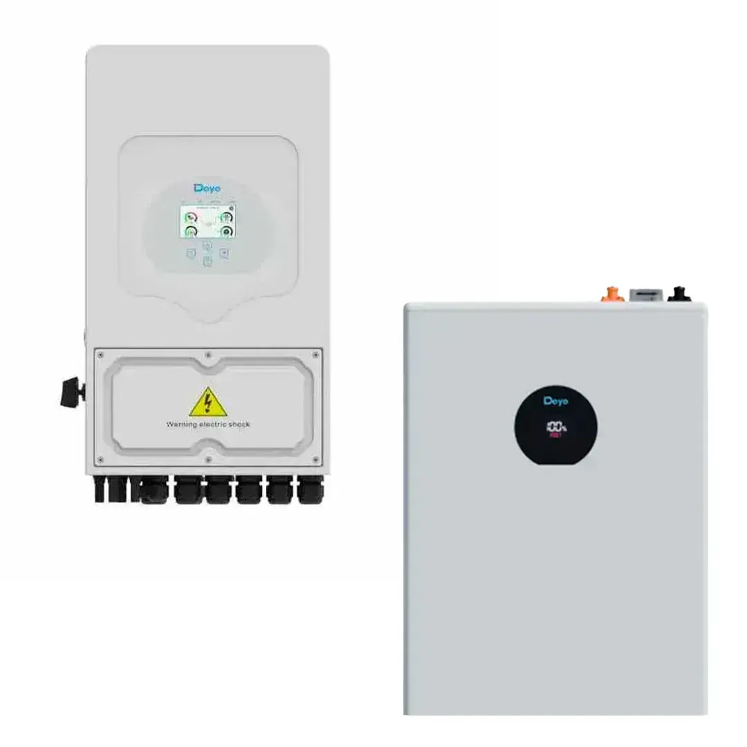 Комплект Гібридний інвертори Deye SUN-6K-SG05LP1-EU-AM2-P + Акумуляторна батарея Deye SE-F5 PRO-C