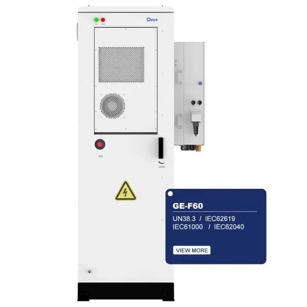 Система ESS Deye 400 кВт/480 кВт*Час GE-F60-EU - фото №1 Система ESS Deye 400 кВт/480 кВт*Час GE-F60-EU - фото №1