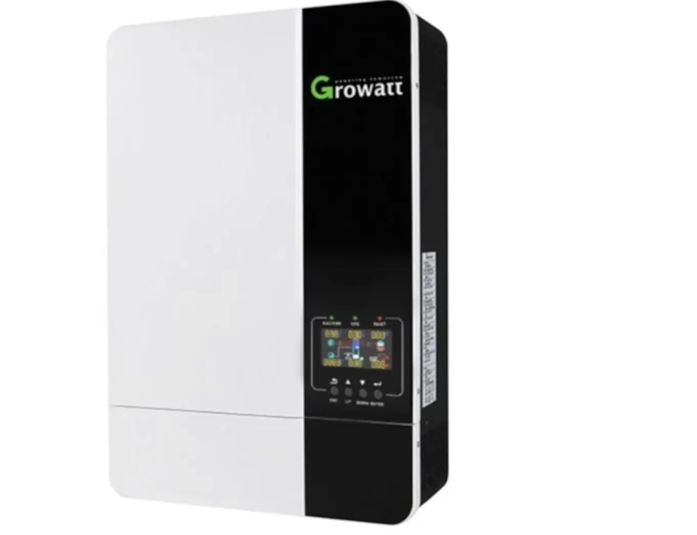 Комплект резервного живлення ДБЖ/UPS Growatt SPF3500ES + акумулятор Growatt ARK 2.5L-A1 LiFePO4, 2000 Вт, 2560 Вт/год, літій-залізо-фосфатний акумулятор