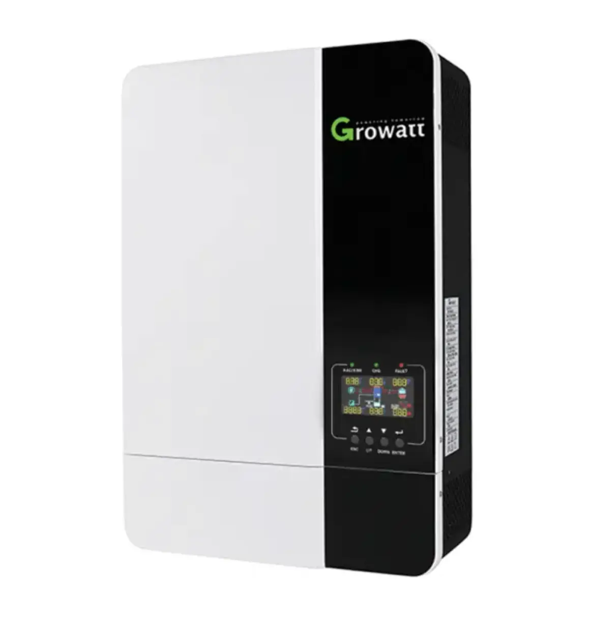 Гібридний інвертор Growatt SPF 5000 ES, 48 В, 5000 Вт (безперебійник, UPS, ДБЖ)