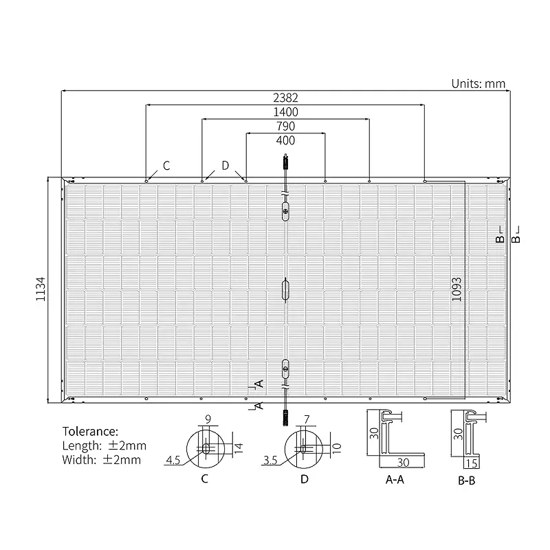 Солнечная панель на 600Вт LONGI Solar Hi-MO 7 LR5-72HGD-600M Bificial - фото №2