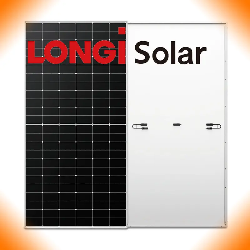 Солнечная панель Longi Solar 600W LR5-72HTH Hi-MO X6 Max Silver Frame - фото №1