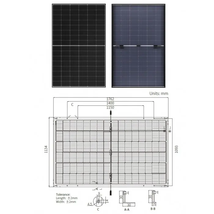Солнечная панель Longi Solar LR8-48HGD-450M Hi-MO7 bifacial - фото №2