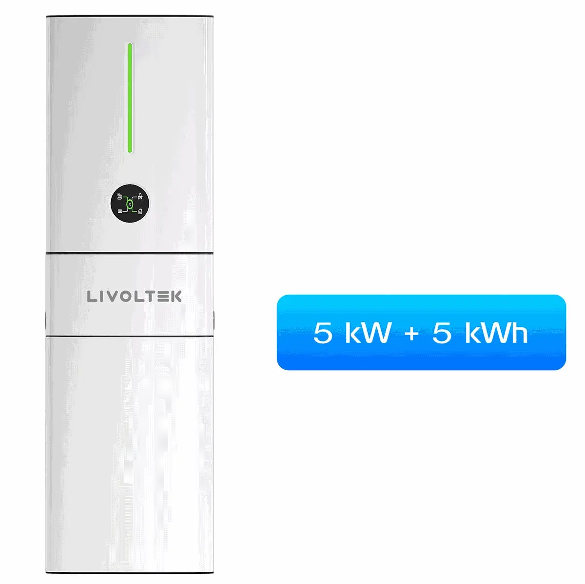 Комплект інвертор+батарея Livoltek All-in-One ESS, 5KW hybrid inverter, 5kWh LFP Battery (Livoltek ESS 5/5 kWh)