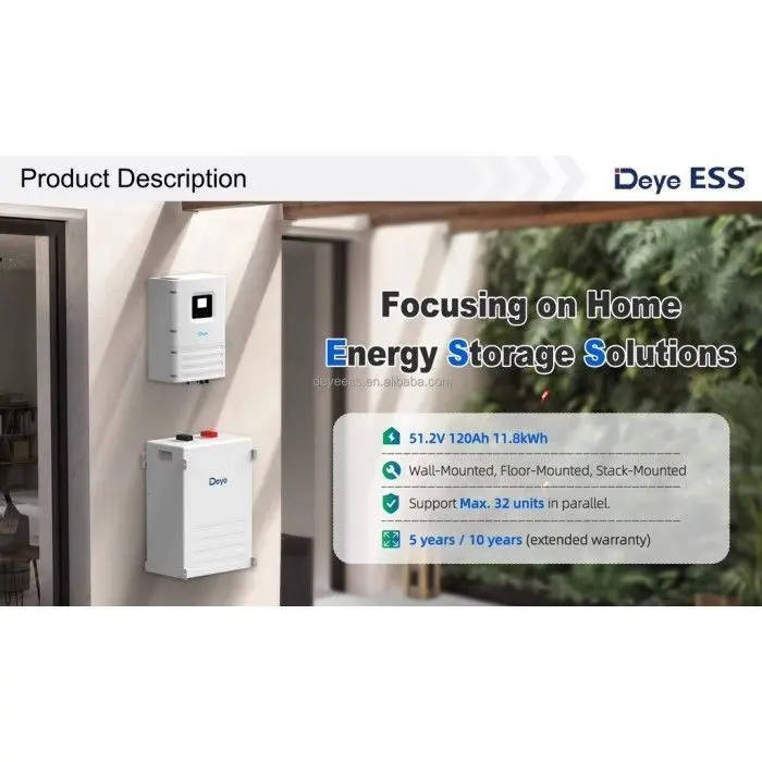 Аккумулятор LiFePO4 48-230Ah 11,8 kWh Deye (SE-F12 Pro-L) - фото №4