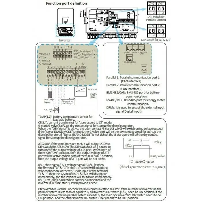 Гібридний інвертор Deye SUN-6K-SG05LP1-EU-AM2-Р - фото №6