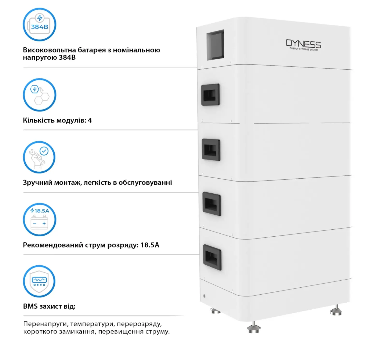 Система хранения энергии Dyness Tower T14 LiFePO4 - фото №1 Система хранения энергии Dyness Tower T14 LiFePO4 - фото №1