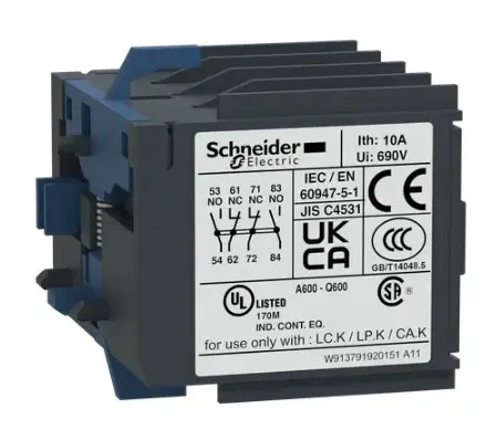 Блок дополнительных контактов Schneider Electric TeSys LA1KN22 - фото №2