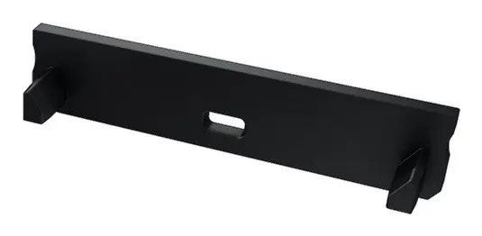 Заглушка Lumines для типу SOLIS з отвором чорний