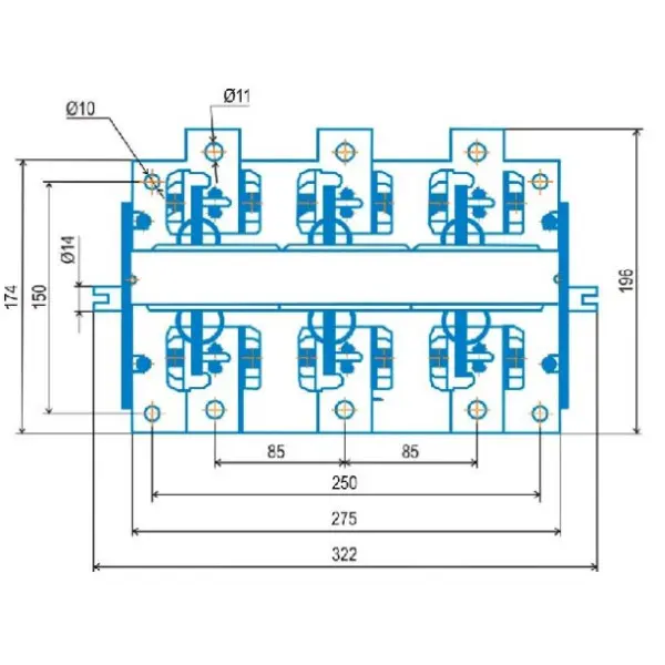 Рубильник Елекон Q060101001 Р-2М серії - фото №1
