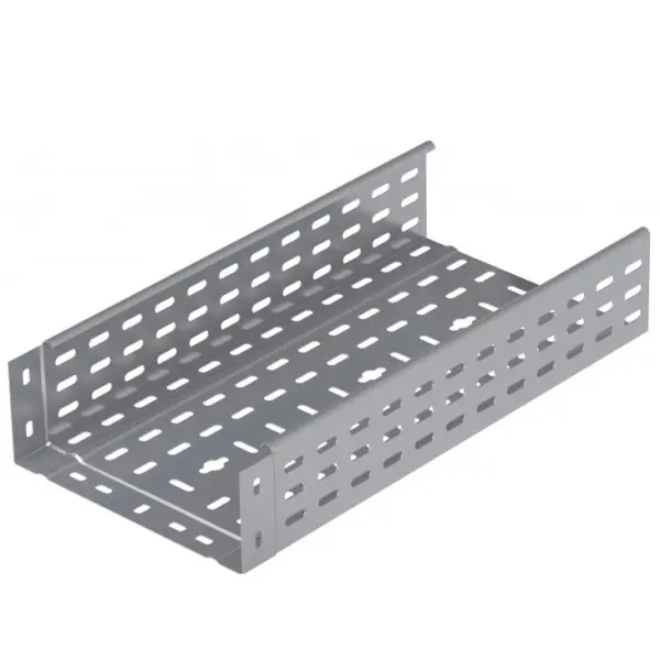 Перфорированный лоток METAKSAN FPK 515 06 PG 150х50 3000мм 0,6мм - фото №1