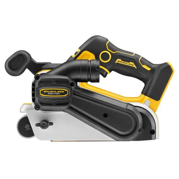 Ленточная бесщеточная шлифмашина DeWALT DCW220N XR Li-lon 18В размер ленты 75х533мм - фото №4 Ленточная бесщеточная шлифмашина DeWALT DCW220N XR Li-lon 18В размер ленты 75х533мм - фото №4