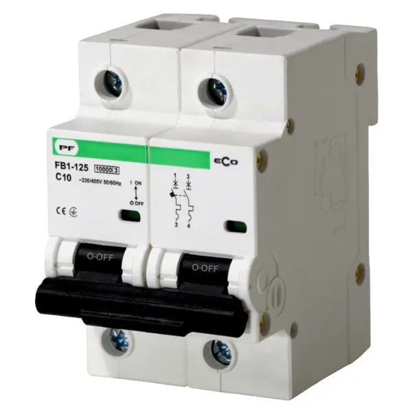 Электро-автомат Promfactor ECO FB1-125 2P C 10A 10кА (FB1C20010)