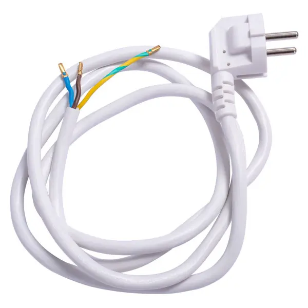 Вилка зі шнуром E.Next e.wire.plug.white.0,75 3х0,75 1,2м білий (l020011) Вилка зі шнуром E.Next e.wire.plug.white.0,75 3х0,75 1,2м білий (l020011)