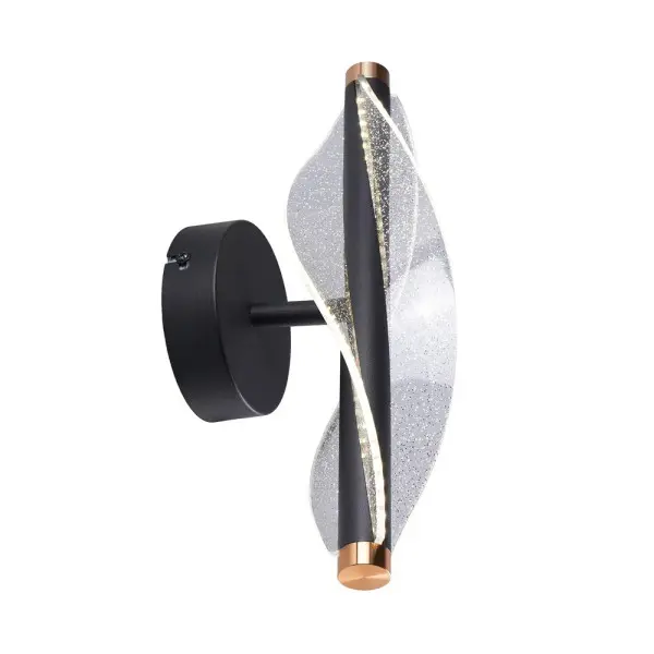 Бра, настенный светильник Goldlux 339638 Valentina LED 1x3W 4000K 380Lm IP20 черный - фото №2 Бра, настенный светильник Goldlux 339638 Valentina LED 1x3W 4000K 380Lm IP20 черный - фото №2
