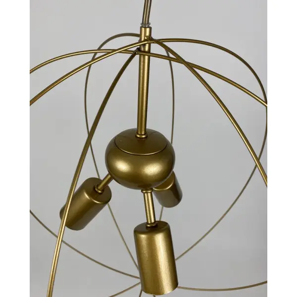 Подвесной светильник Nowodvorski 39061 Bullet E27 3x60W IP20 Gold - фото №2