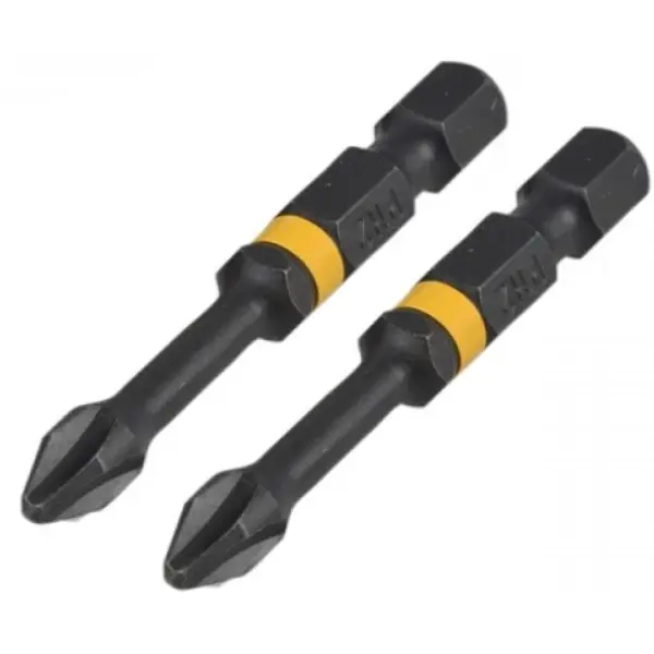 Ударные биты DeWALT Impact torsion PH2х50мм (2шт)