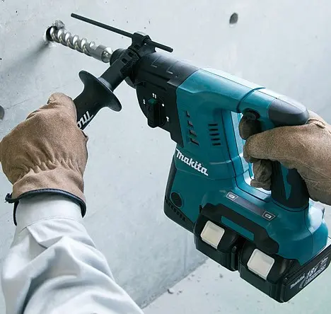 Аккумуляторный перфоратор Makita DHR280Z SDS-plus 2.8Дж Li-Ion 18В+18В без АКБ - фото №3 Аккумуляторный перфоратор Makita DHR280Z SDS-plus 2.8Дж Li-Ion 18В+18В без АКБ - фото №3