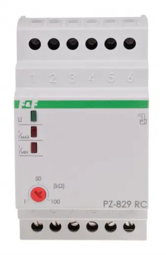 Реле рівня рідини F&F PZ-829RC-B 230В 2х16А