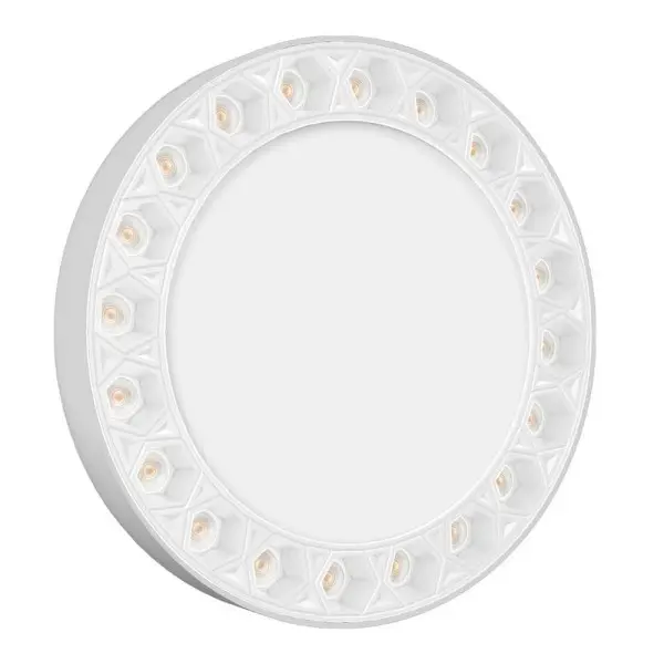 Светильник LED Violux ДББ ADAMANT-N 24W 4200K IP20 белый ( 330161 ) - фото №1
