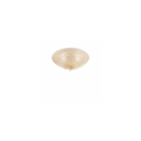 Світильник стельовий Ideal Lux Shell Pl4 Ambra 140186 Світильник стельовий Ideal Lux Shell Pl4 Ambra 140186
