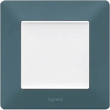 Рамка одномісна Legrand Valena Life блакить - фото №1