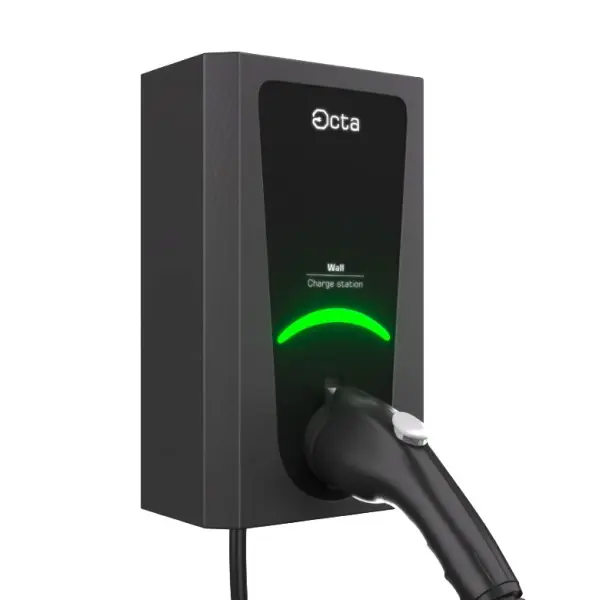 Однофазна зарядна станція для електромобіля Octa Energy W107-C1 Wall на 7кВт (Type 1) - фото №2