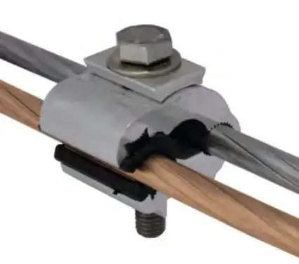 Алюмінієво-мідний плашковий затискач Sicame RDAU9510G 16-95/2,5-10мм² - фото №1