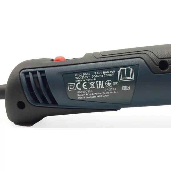 Фен Bosch GHG 20-60 - фото №2