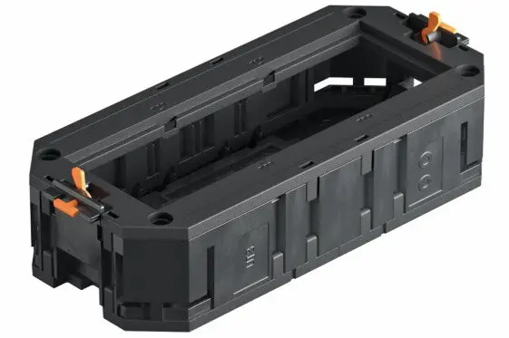 Супорт для підлогової коробки OBO Bettermann (7408723) UT3 під установку 3x modul45 L = 165мм для підлогової коробки