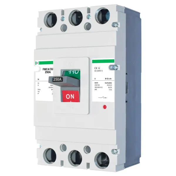 Корпусный автоматический выключатель Promfactor FMC4/3U 3P 250A 50кА 8-12In (FMC43U0250)