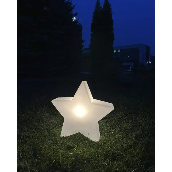 Уличный светильник Nowodvorski 9426 Star E27 1x25W IP44 белый - фото №2