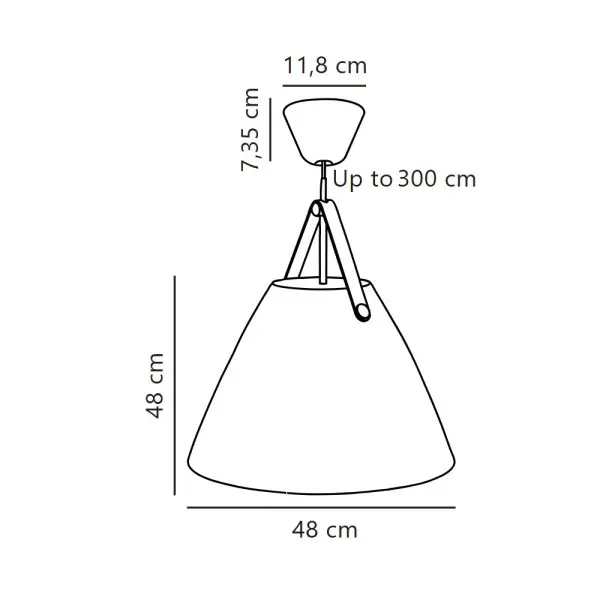 Подвесной светильник, люстра Nordlux 84353001 Strap E27 1x40W IP20 белый - фото №3