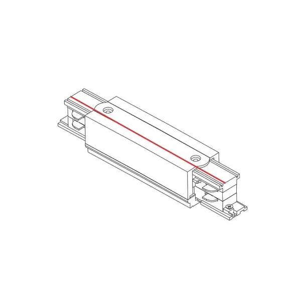 З'єднувач Nowodvorski 8708 CTLS Power Straight Connector IP20 чорний - фото №1