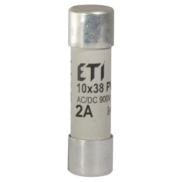 Предохранитель ETI 002625027 CH 10x38 gR-PV 2A 900V (50kA)
