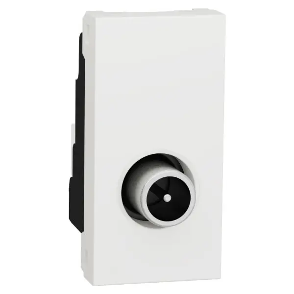 Одинарная TV розетка Schneider Electric NU346118 1М (белая)